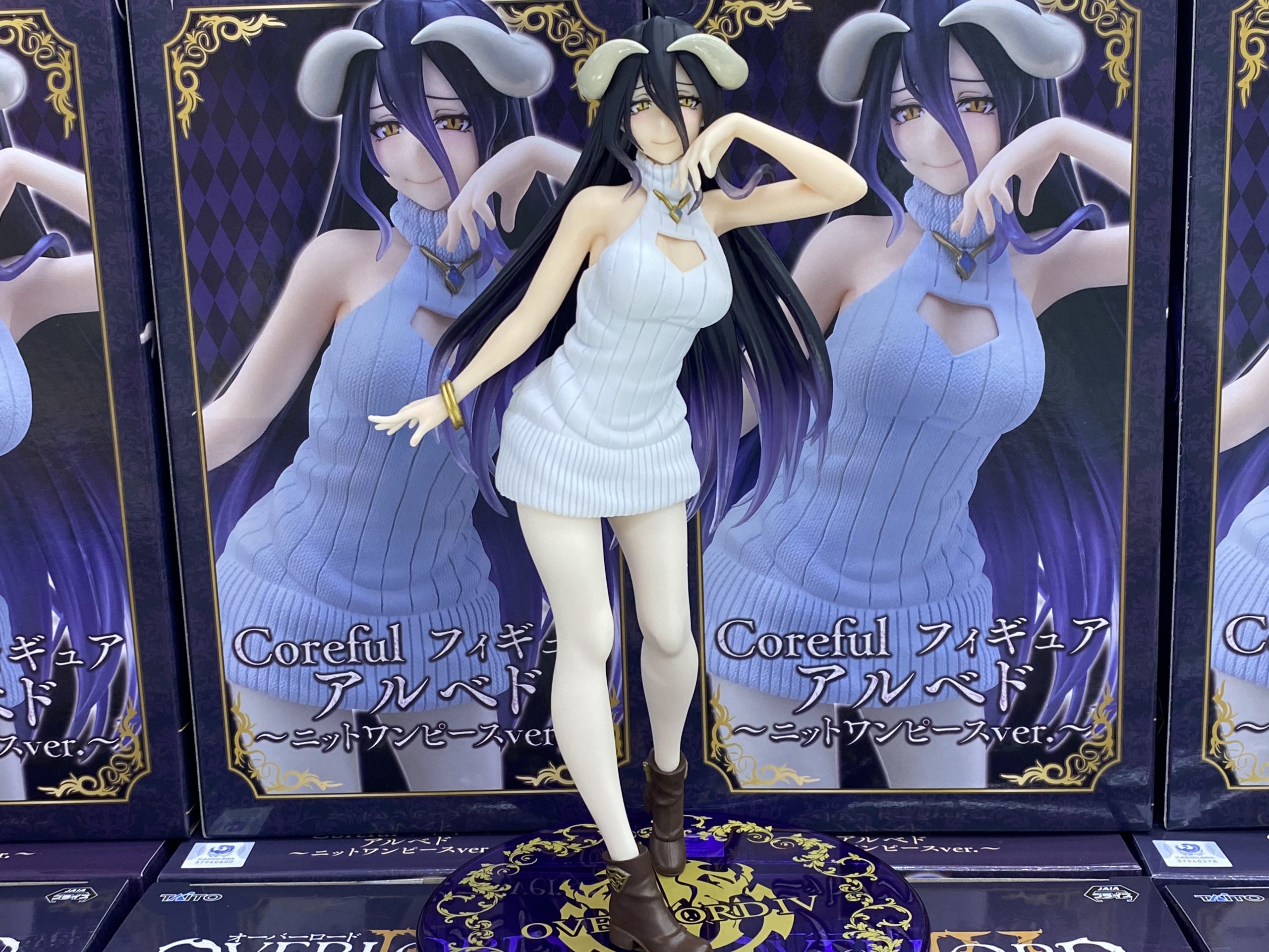Albedo Overlord IV Coreful Figure Knit Dress Ver. Taito Online Limited –  SelectAnime